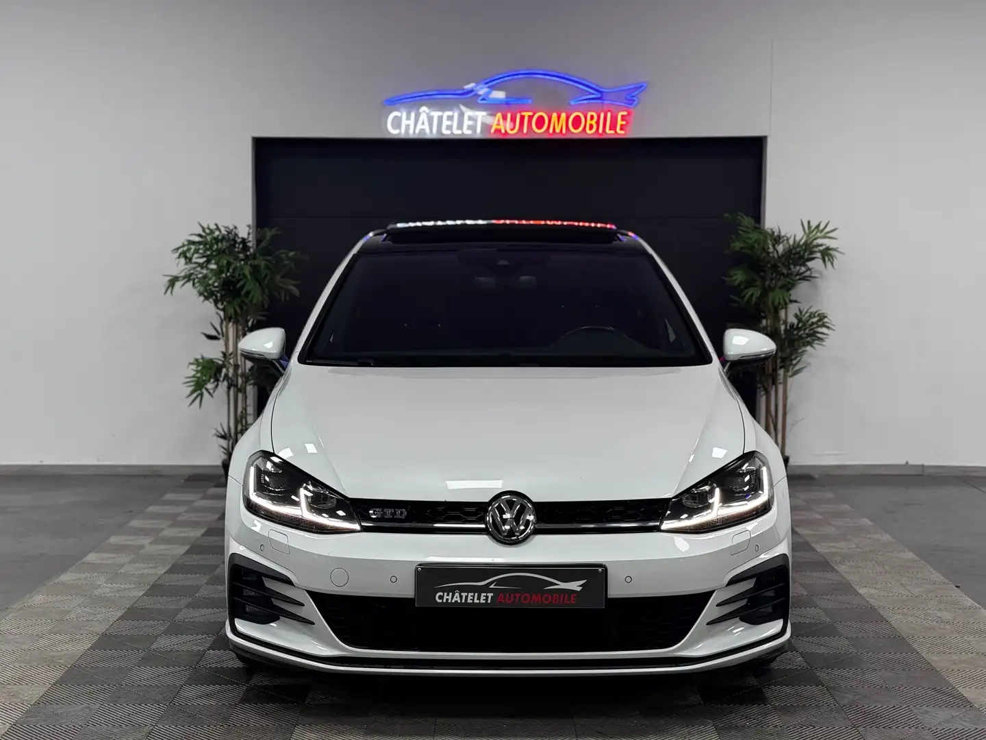 Volkswagen Golf GTD GTD 2.0TDi Full Option Caméra Led Toit Garantie Blanc - 2