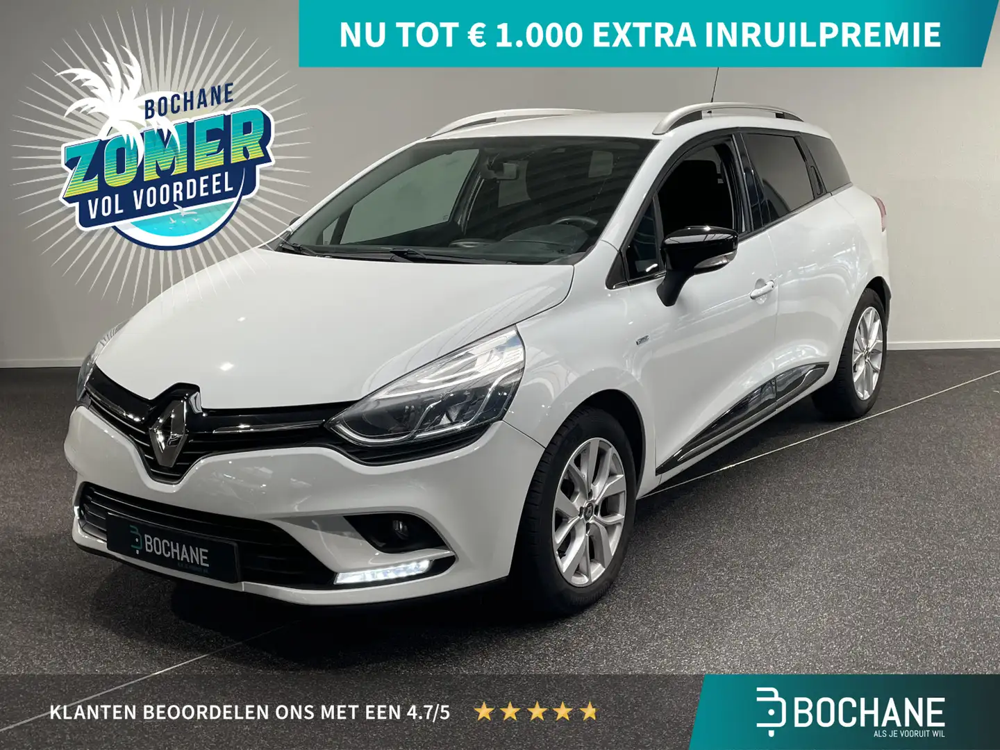 Renault Clio Estate 0.9 TCe Limited | Navigatie | parkeersensor Bianco - 1