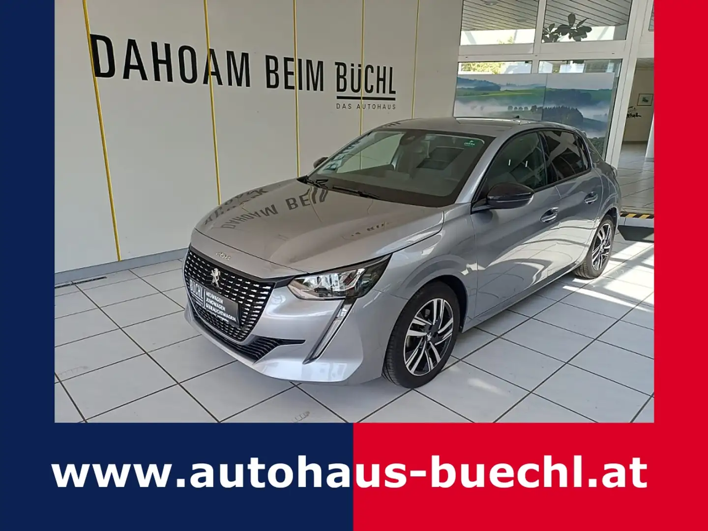 Peugeot 208 PureTech 100 S&S Allure Grau - 1