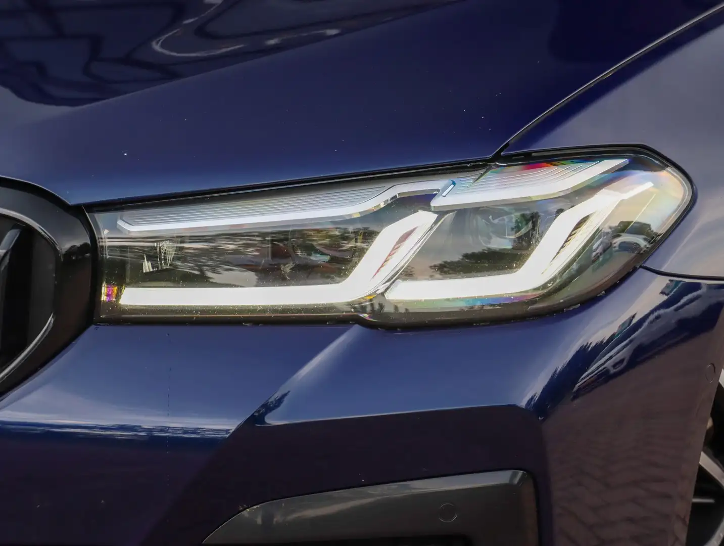 BMW 530 5-serie Touring 530e High Exec M Sport Individual Bleu - 2