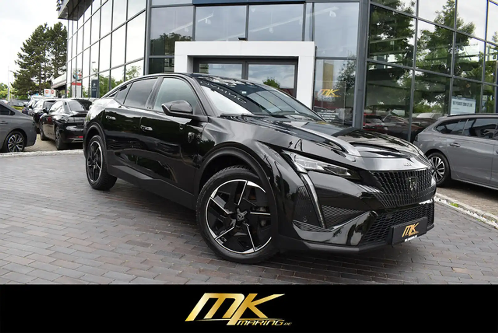 Peugeot 408 GT PT 130 EAT8*MATRIX*FOCAL*BLACK-LINE*TRAUM GT Czarny - 1