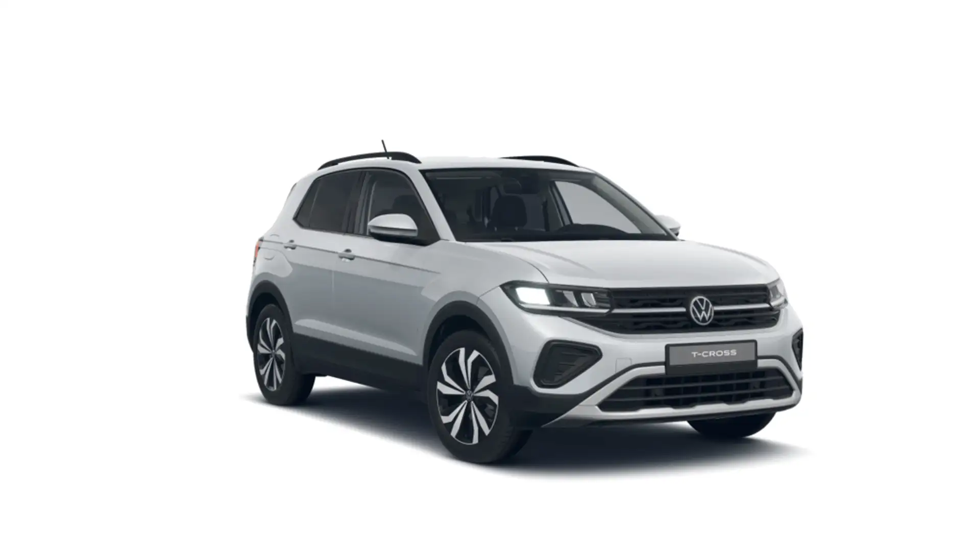 Volkswagen T-Cross 1.0 TSI Más 85kW Plateado - 2