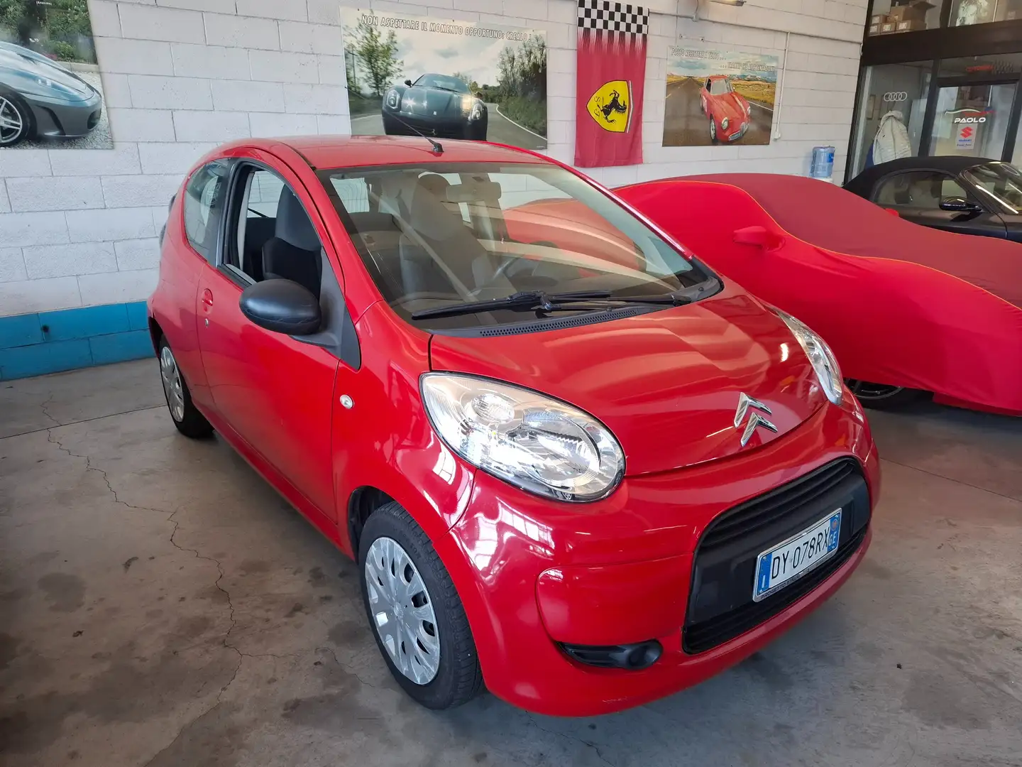 Citroen C1 C1  3p 1.0 AmiC1  -IN ORDINE-UNICOP.-NEOPATENTATI Rosso - 1