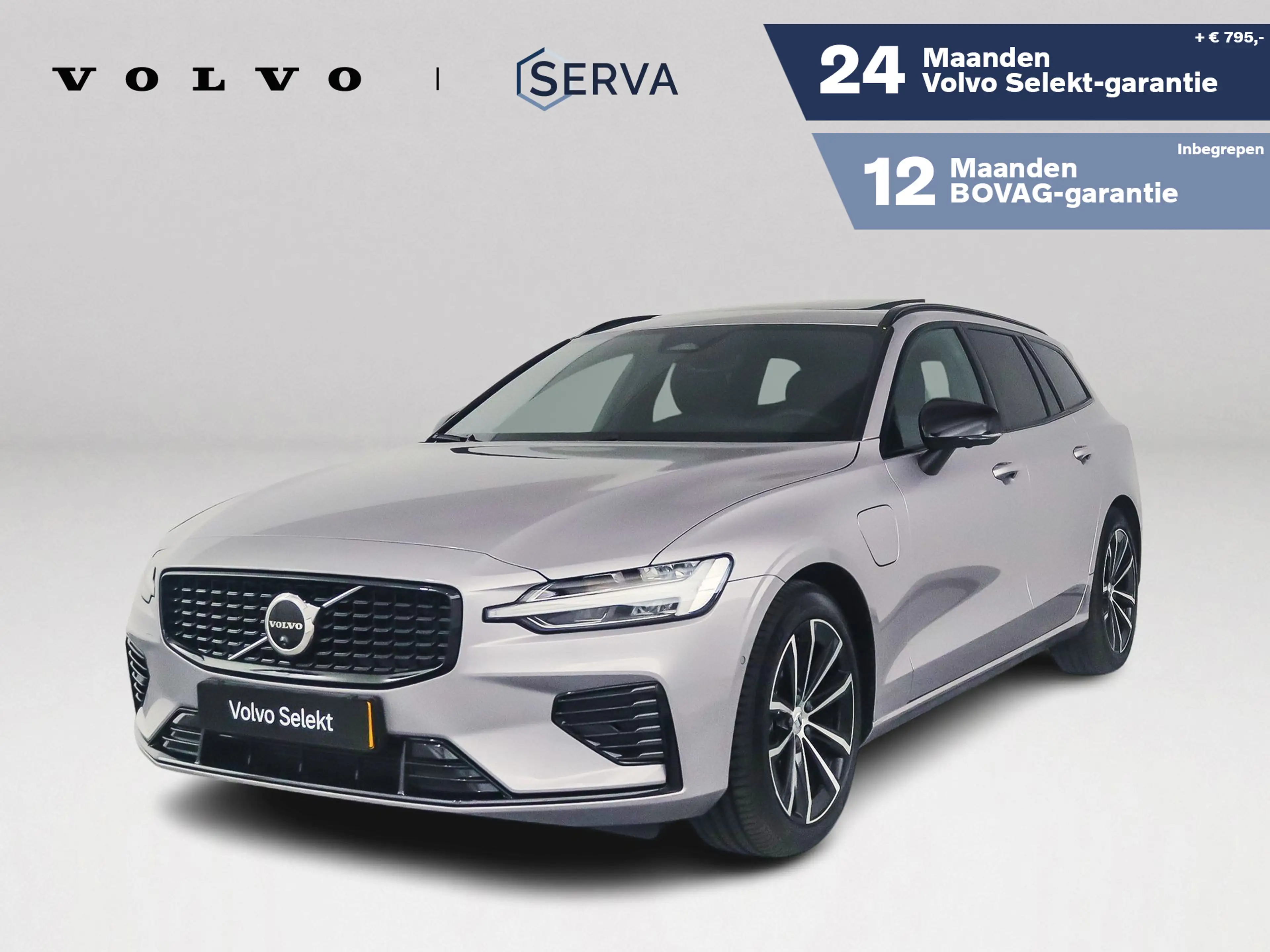 Volvo V60 T8 Plug-in hybrid AWD Plus Dark | SOH 100% | Panor
