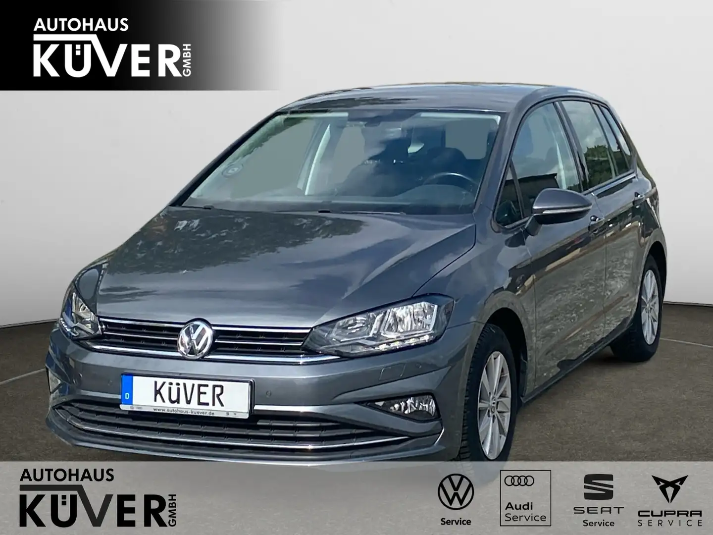 Volkswagen Golf Sportsvan 1,5 TSI DSG ACC+Shzg.+PDC+AHK Grau - 1