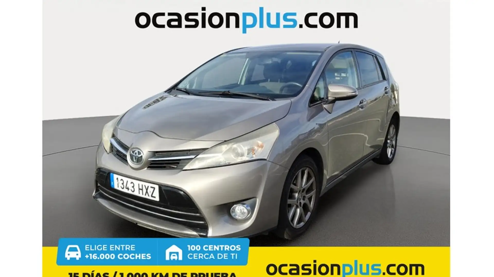Toyota Verso 115D Advance 7pl. Bruin - 1