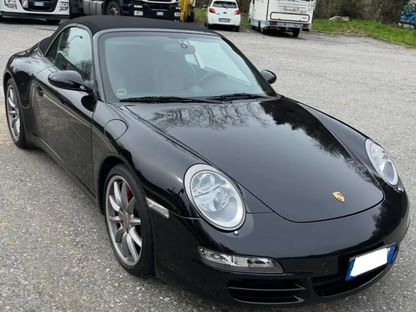 Porsche 997 4S CABRIO 3.8 355 CV CRONO SPORT MK1! Schwarz - 1