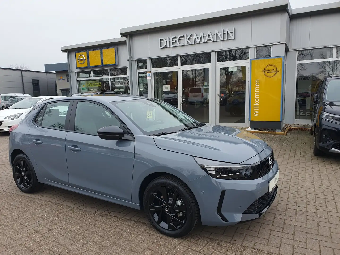 Opel Corsa SHZ RFK Multimedia LM LED Nur 380 KM Gris - 2