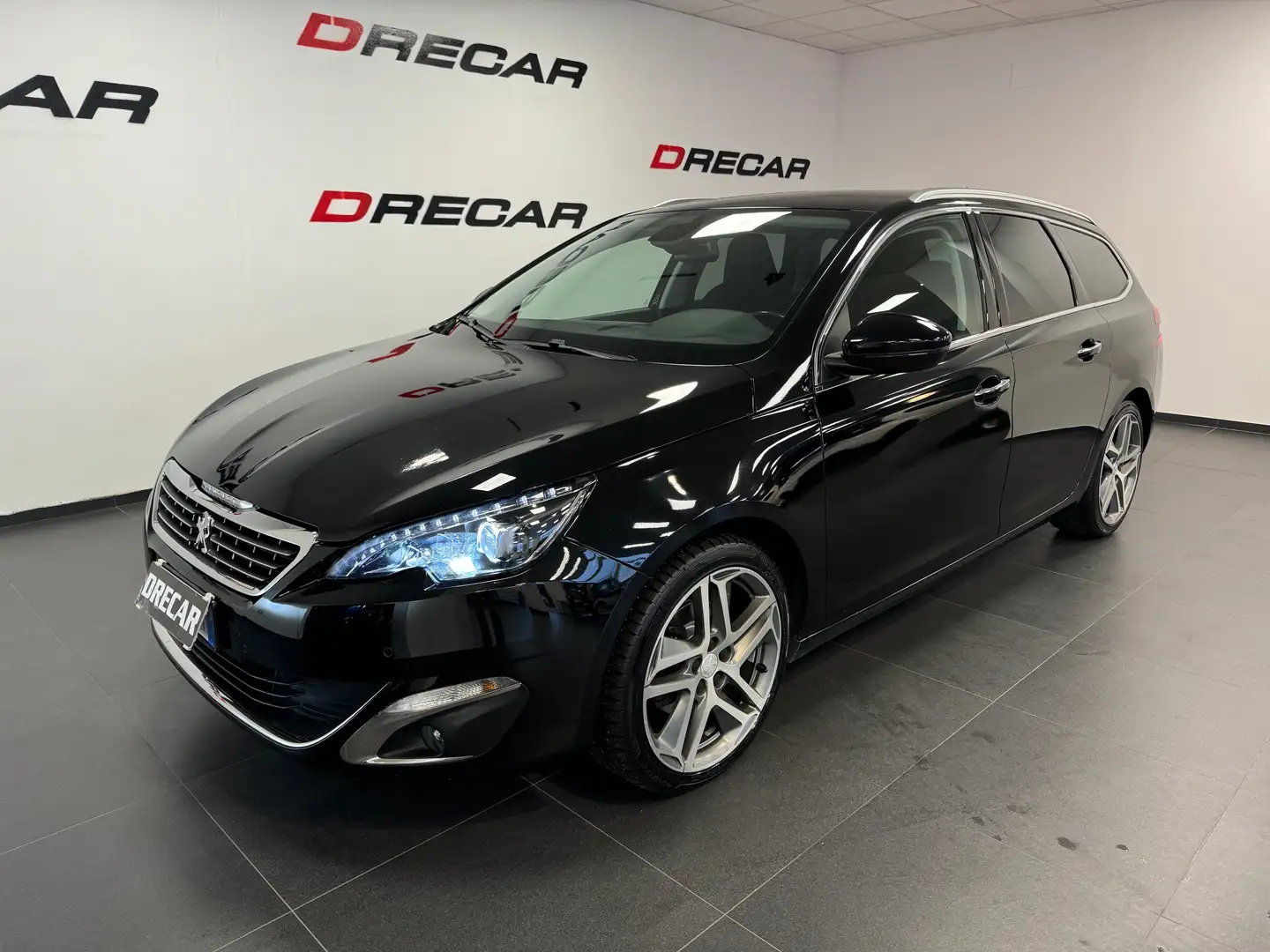 Peugeot 308 SW 1.6 bluehdi Allure 120cv KILOMETRI CERTIFICATI Nero - 1