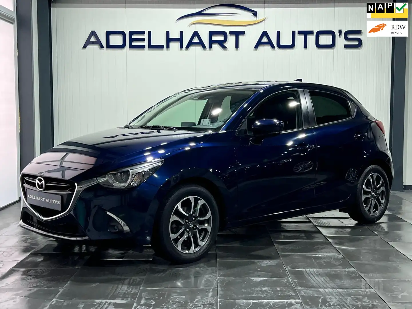 Mazda 2 1.5 Skyactiv-G GT-M / Navigatie full map / Keyless Blauw - 1