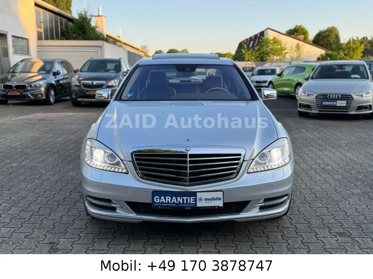 Mercedes-Benz S 500 S -Klasse Lim. AMG CGI BE 4Matic V8 *1HAND Серебристый - 2