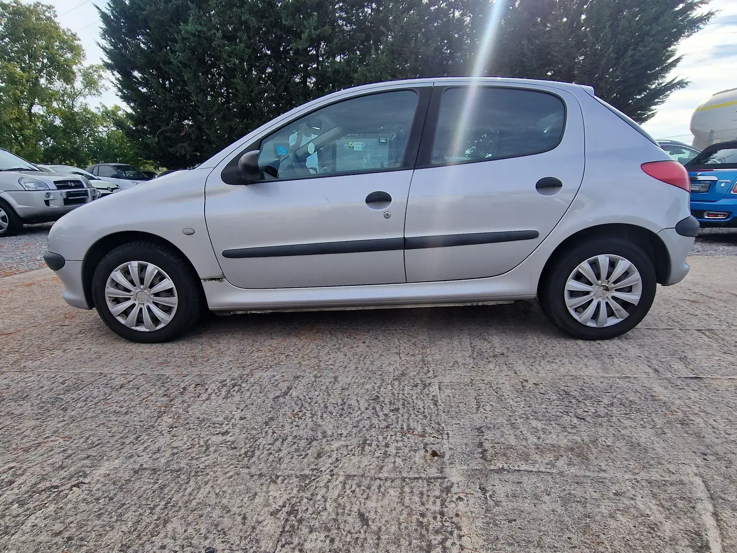 Peugeot 206 HDi 90 Style Gris - 2