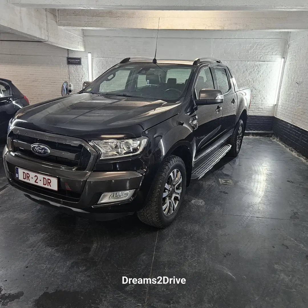 Ford Ranger Autmaat. Wildtrack, 4x4. pro. Zwart - 1