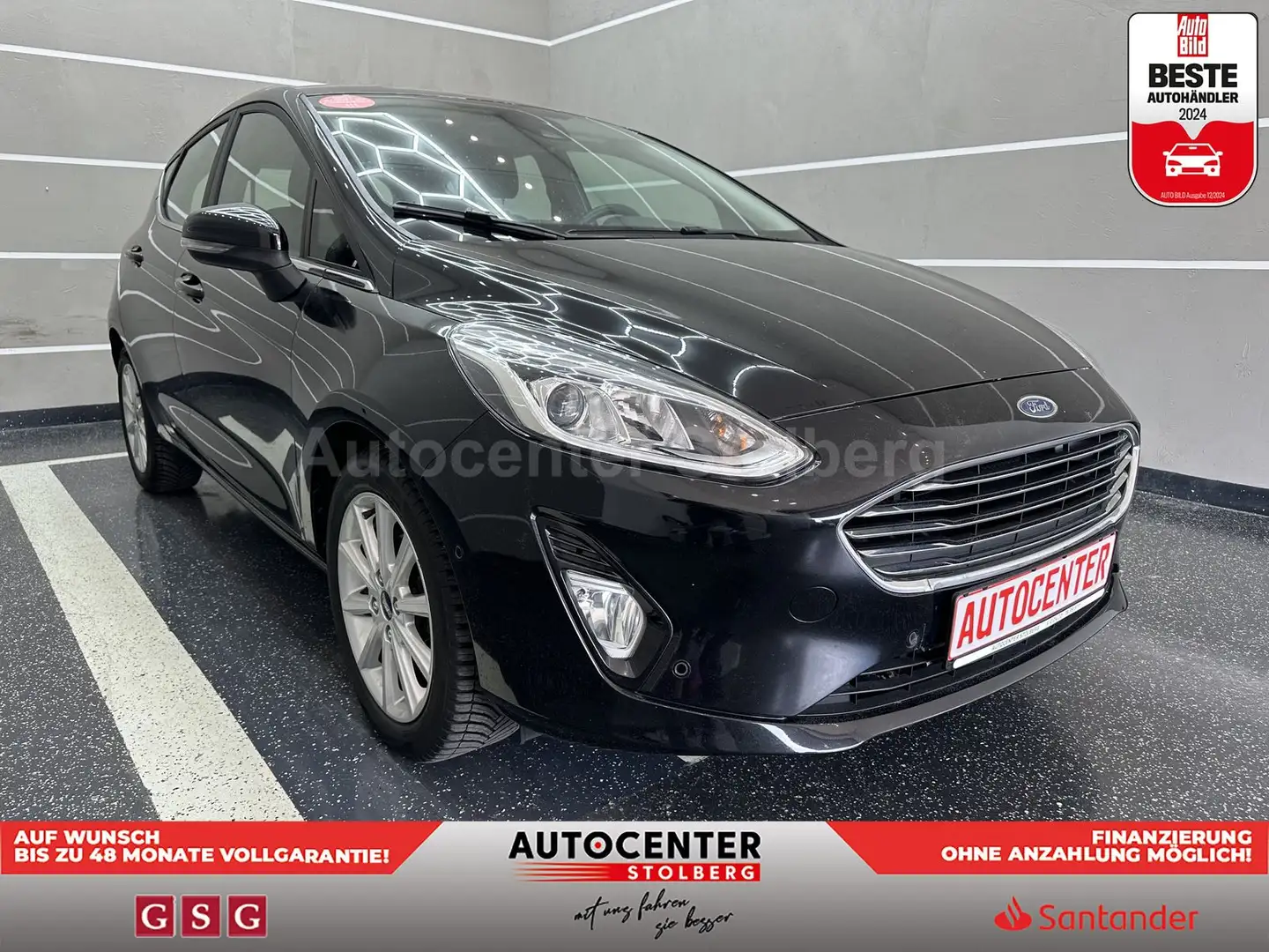 Ford Fiesta Titanium "1 HAND-MULTI-SITZH-CAM" Schwarz - 2