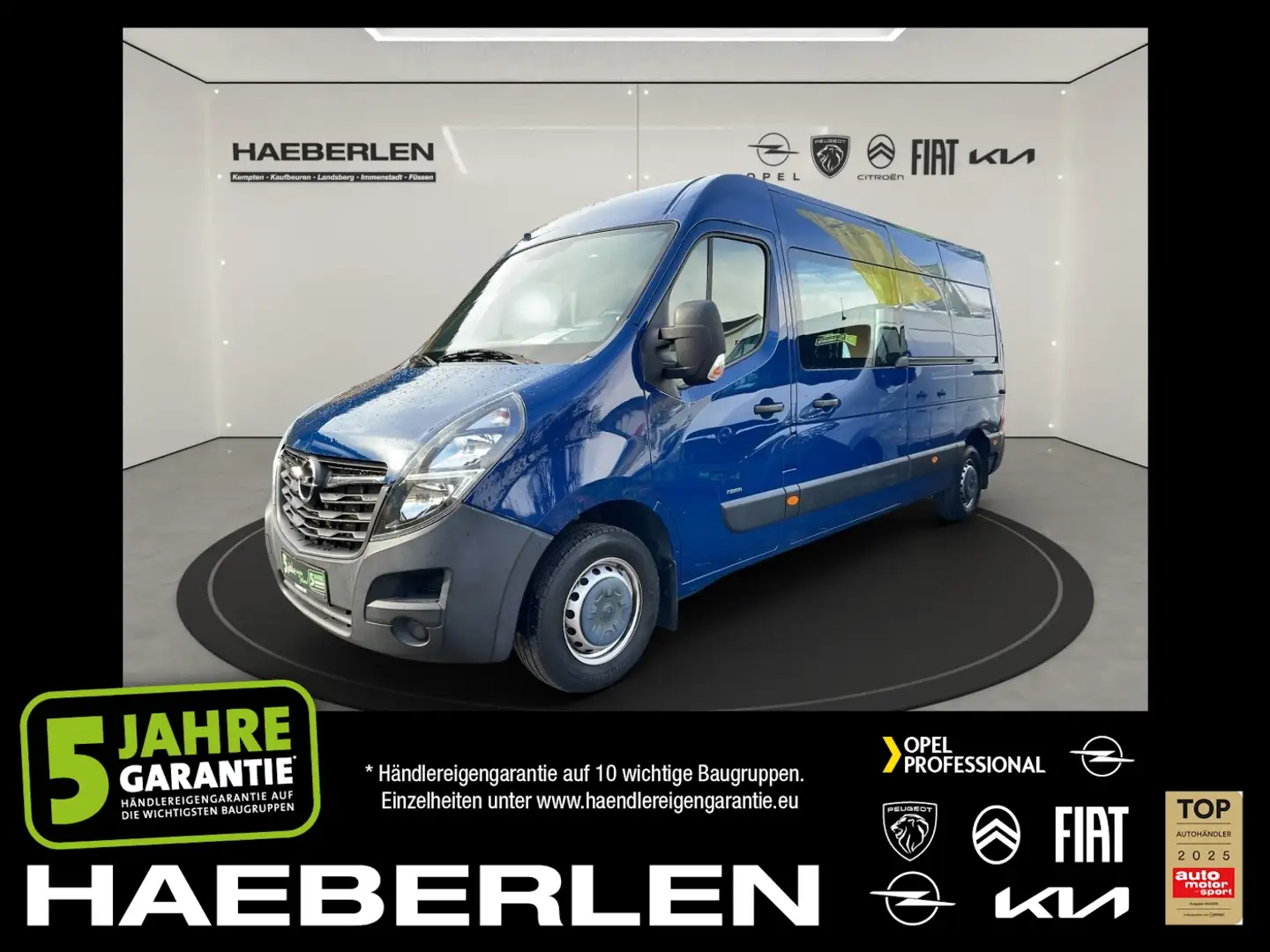 Opel Movano B 2.3 CDTI Biturbo 136 L3H2 3.5t SHZ Blau - 1