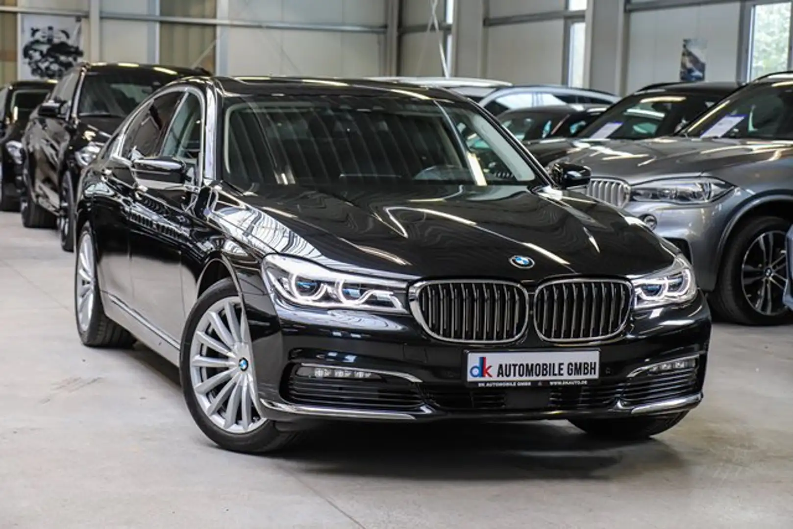 BMW 730 d Aut/HARMAN/KAMERA360/LASER/KOMFORT/GLASDACH Negro - 2