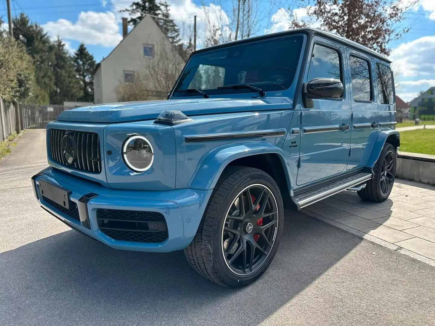 Mercedes-Benz G 63 AMG G63 AMG FULL CARBON  2x DVD NIGHT MY2024 STOCK Modrá - 1