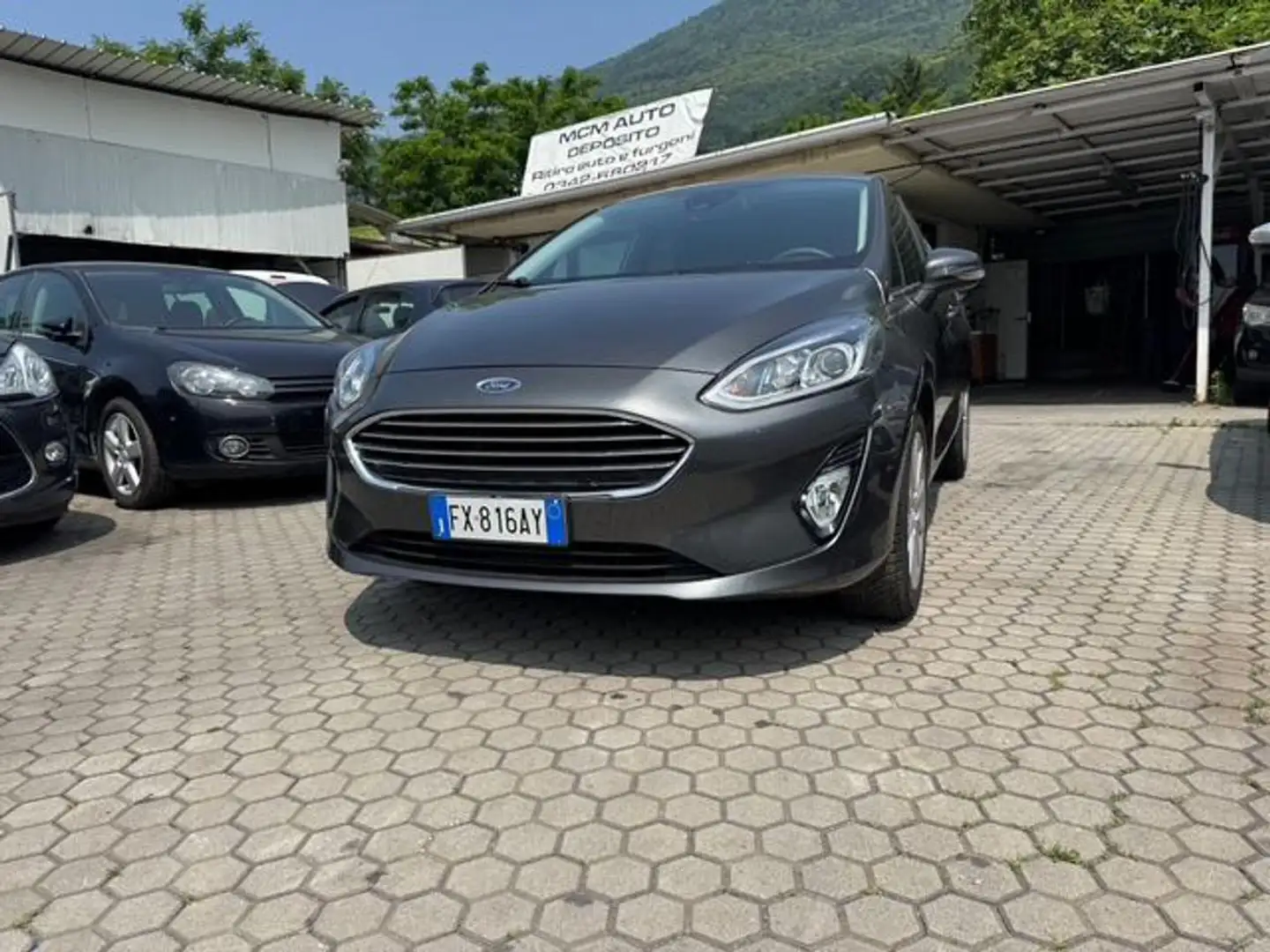 Ford Fiesta Mk7 1.1 Ti-VCT Benzina Grigio - 1