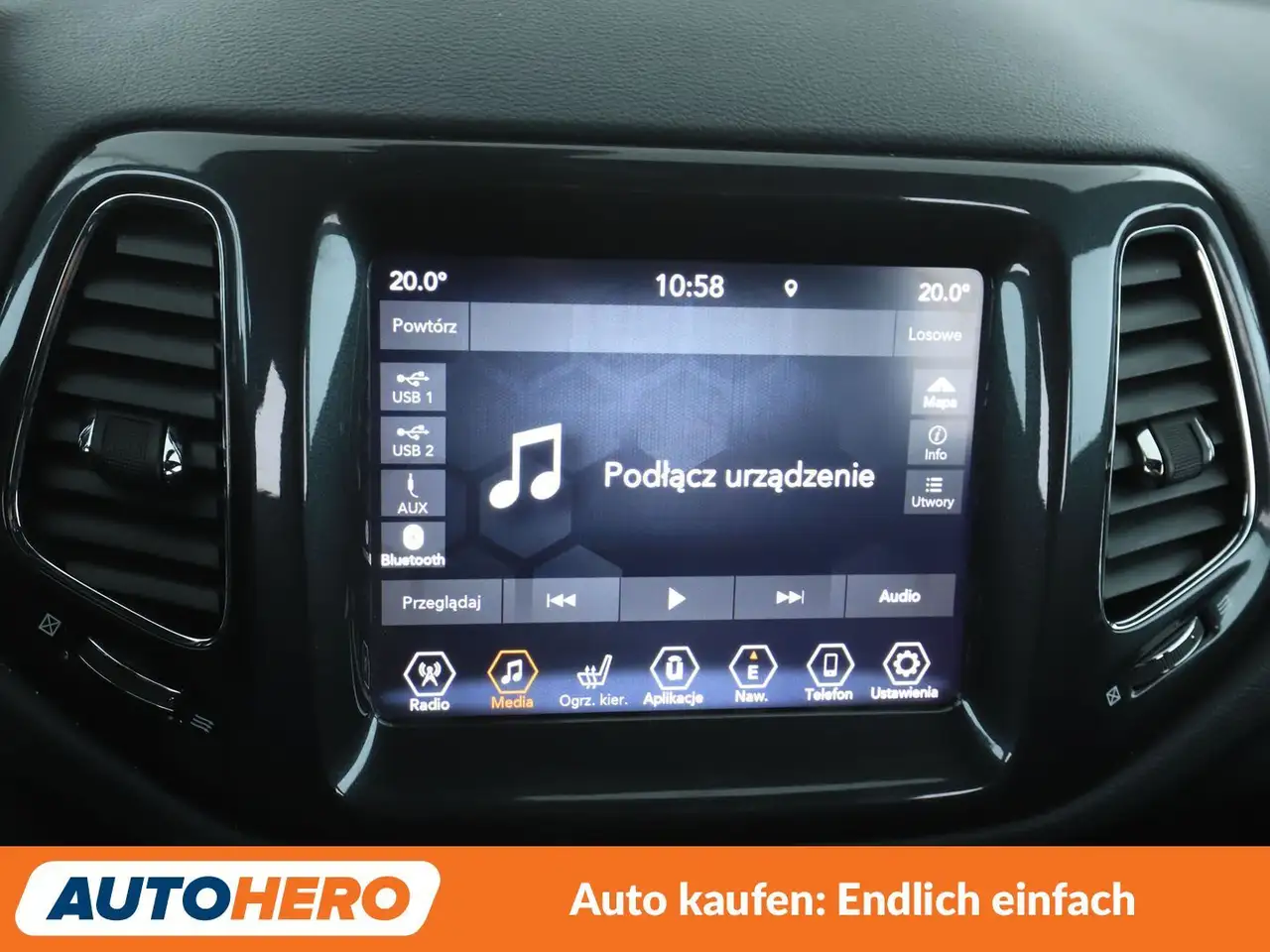 Jeep Compass 1.3 T4 4xe Plug-in Hybrid S Aut.*NAVI*TEMPO*CAM*, миниатюра 21
