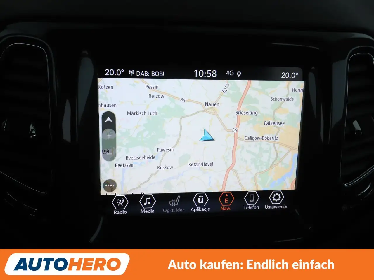 Jeep Compass 1.3 T4 4xe Plug-in Hybrid S Aut.*NAVI*TEMPO*CAM*, миниатюра 22