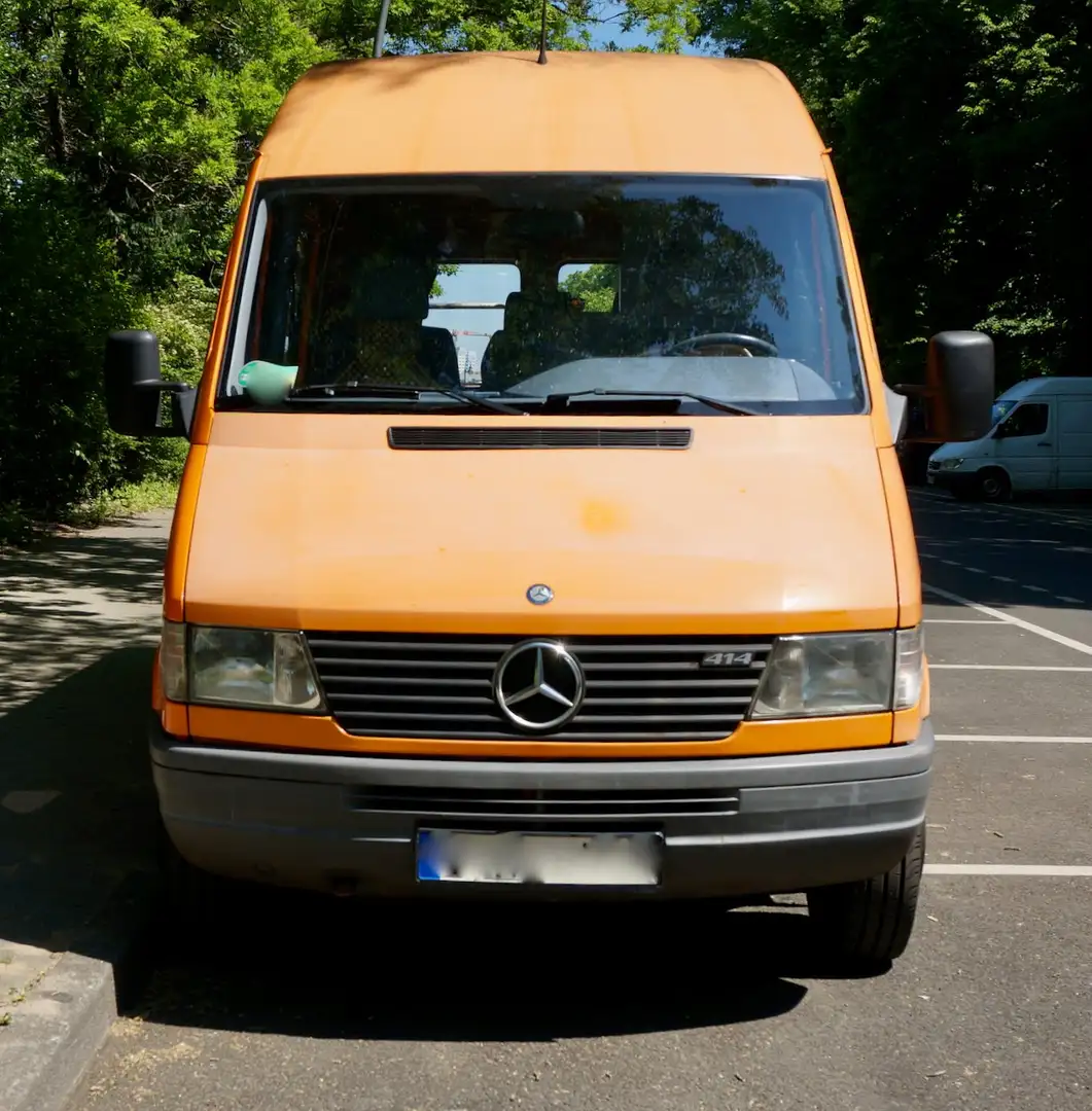Mercedes-Benz Sprinter 414 Wohnmobil Benzin/Lpg Automatik Oranžová - 1