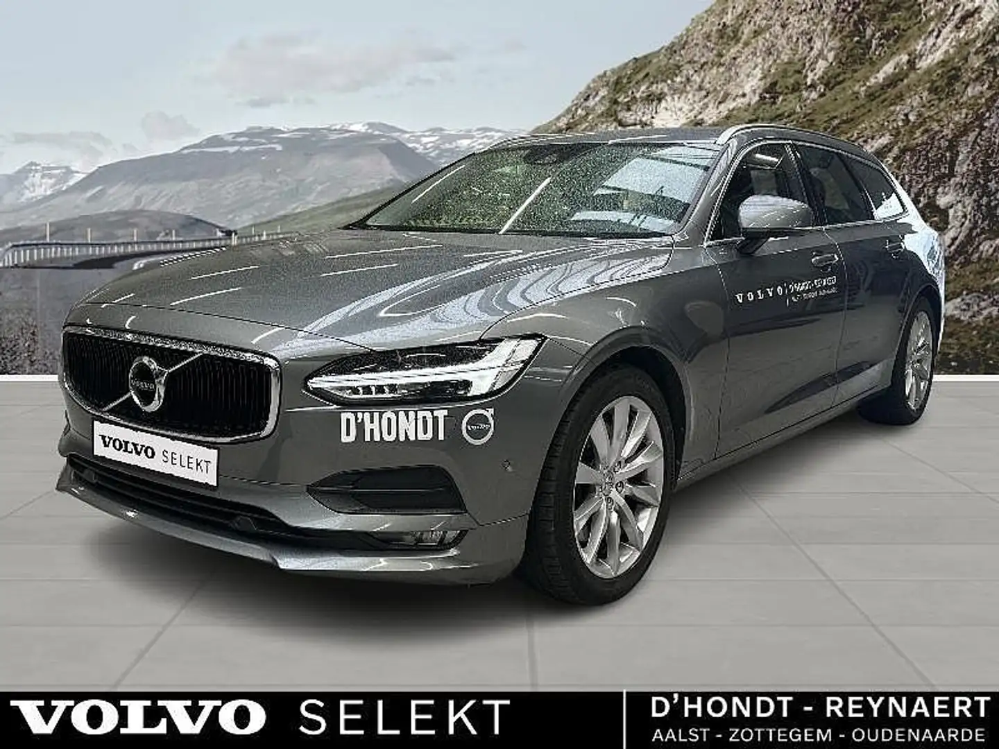 Volvo V90 T5 8-traps Geartronic Momentum Gris - 1