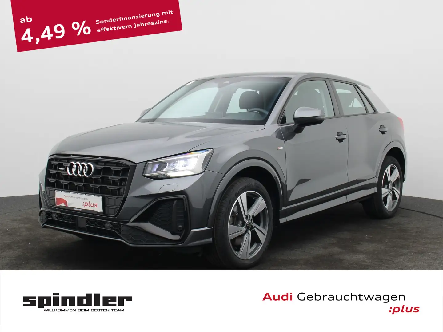 Audi Q2 S-Line 40 TFSI Quattro S-tronic / Navi+, LED Grau - 1