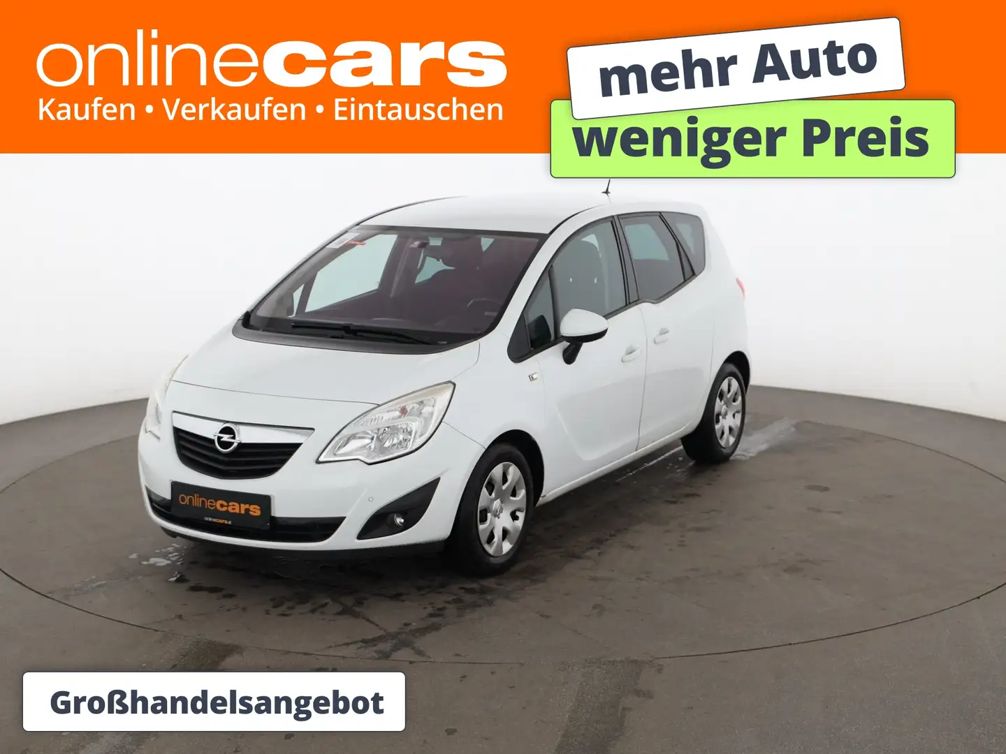 Opel Meriva B 1.4 ecoFlex Edition SITZHZG TEMPOMAT PDC Weiß - 1