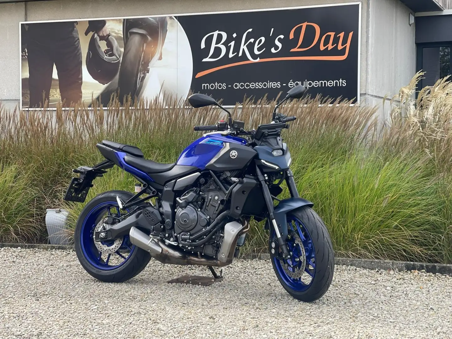 Yamaha MT-07 Y-AMT Blauw - 1