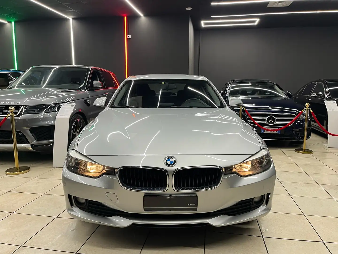 BMW 316 316d Msport OK NEOPATENTATI Gris - 2