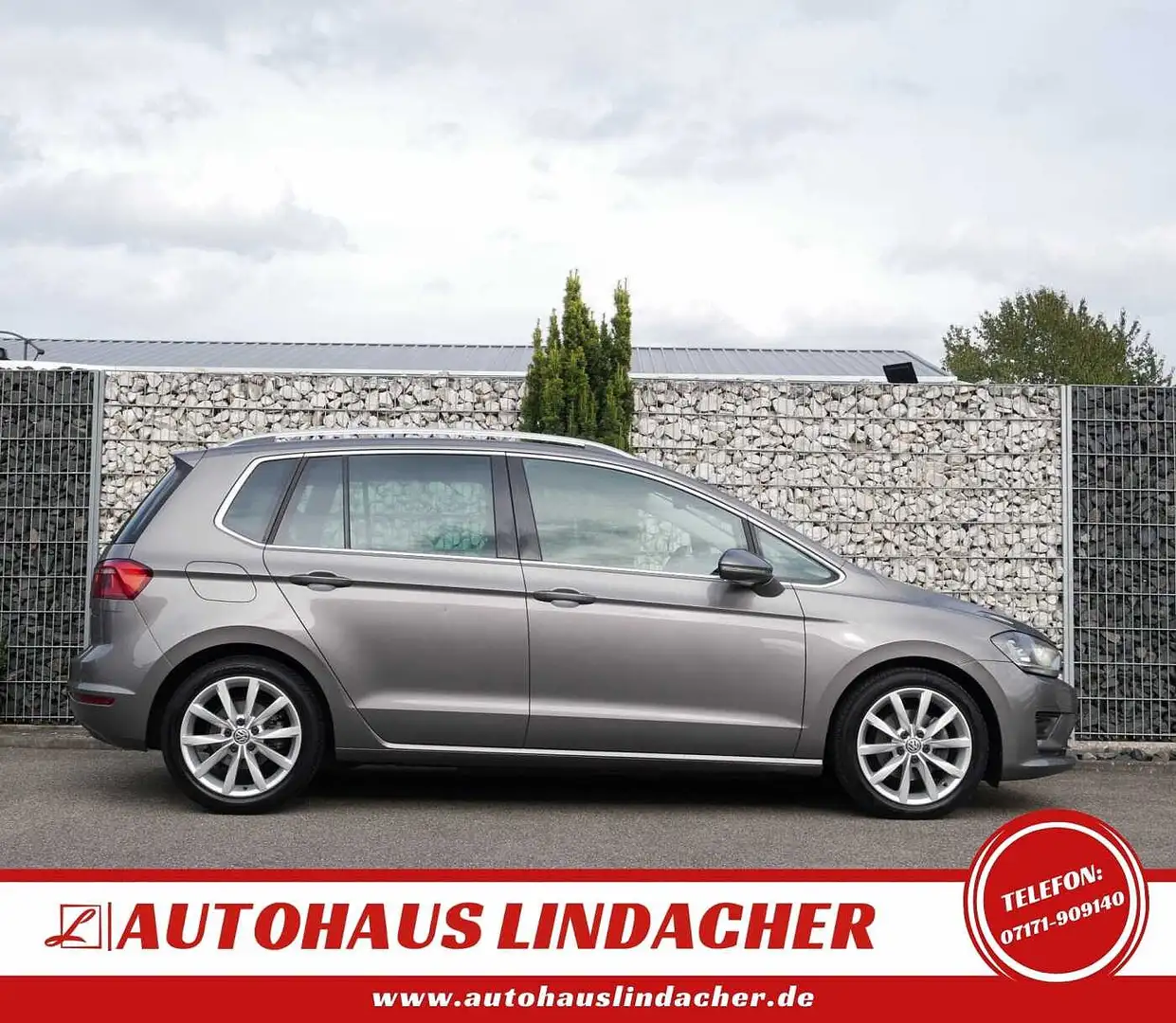Volkswagen Golf VII Sportsvan 1.4 TSI BMT Highline I Navi I Xenon Gris - 2