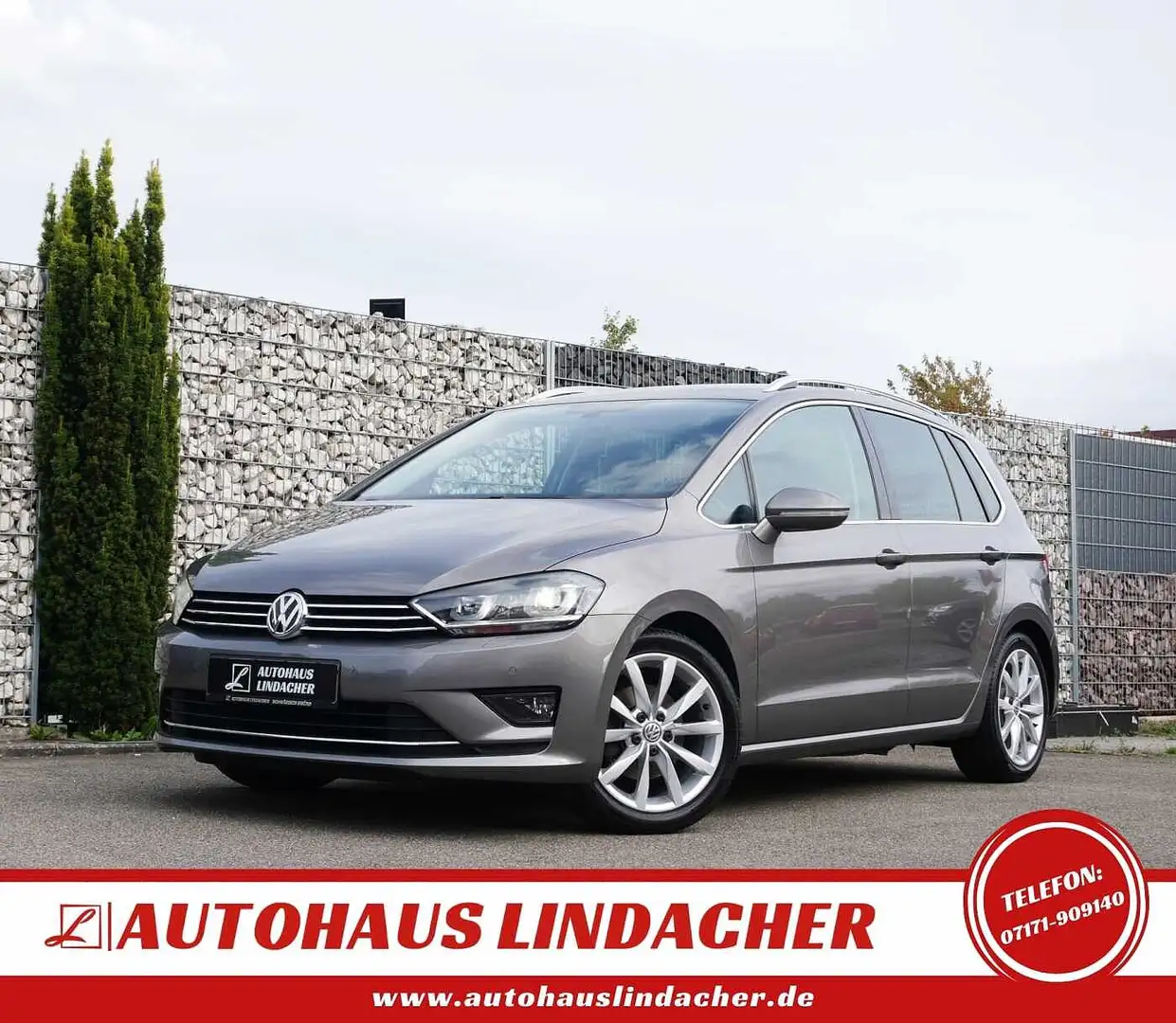 Volkswagen Golf VII Sportsvan 1.4 TSI BMT Highline I Navi I Xenon Gris - 1