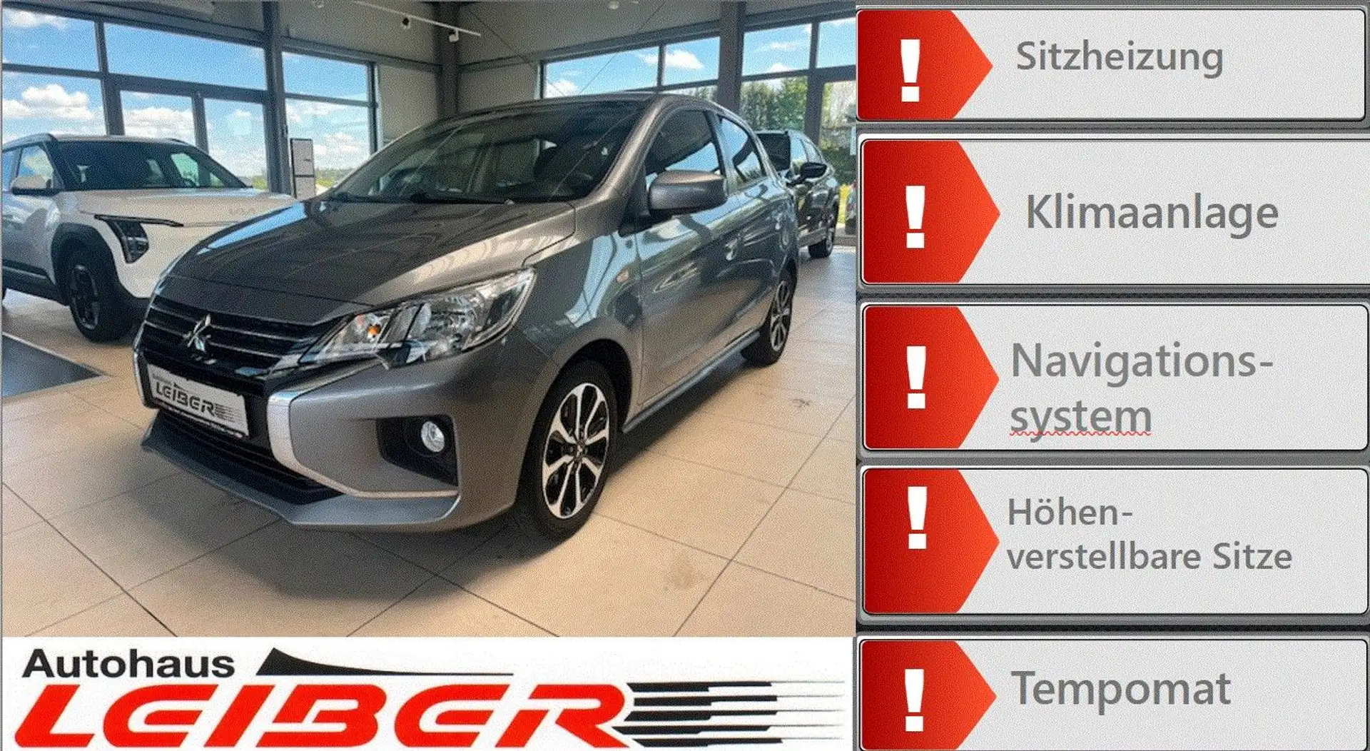 Mitsubishi Space Star Intro Edition+ Grau - 1