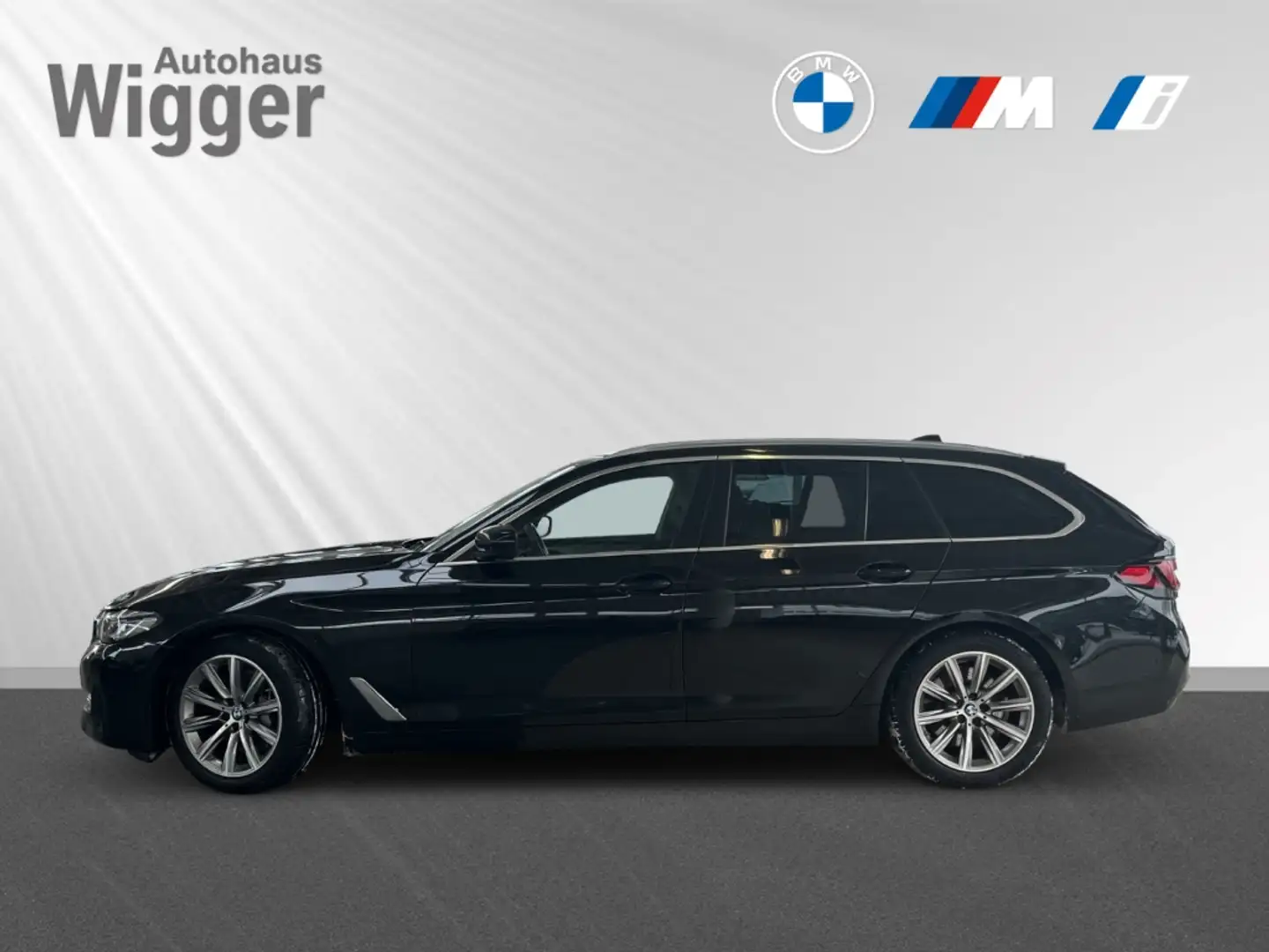 BMW 530 d xDrive Touring/HUD/StandHZ/Navi/Laserlicht Schwarz - 2