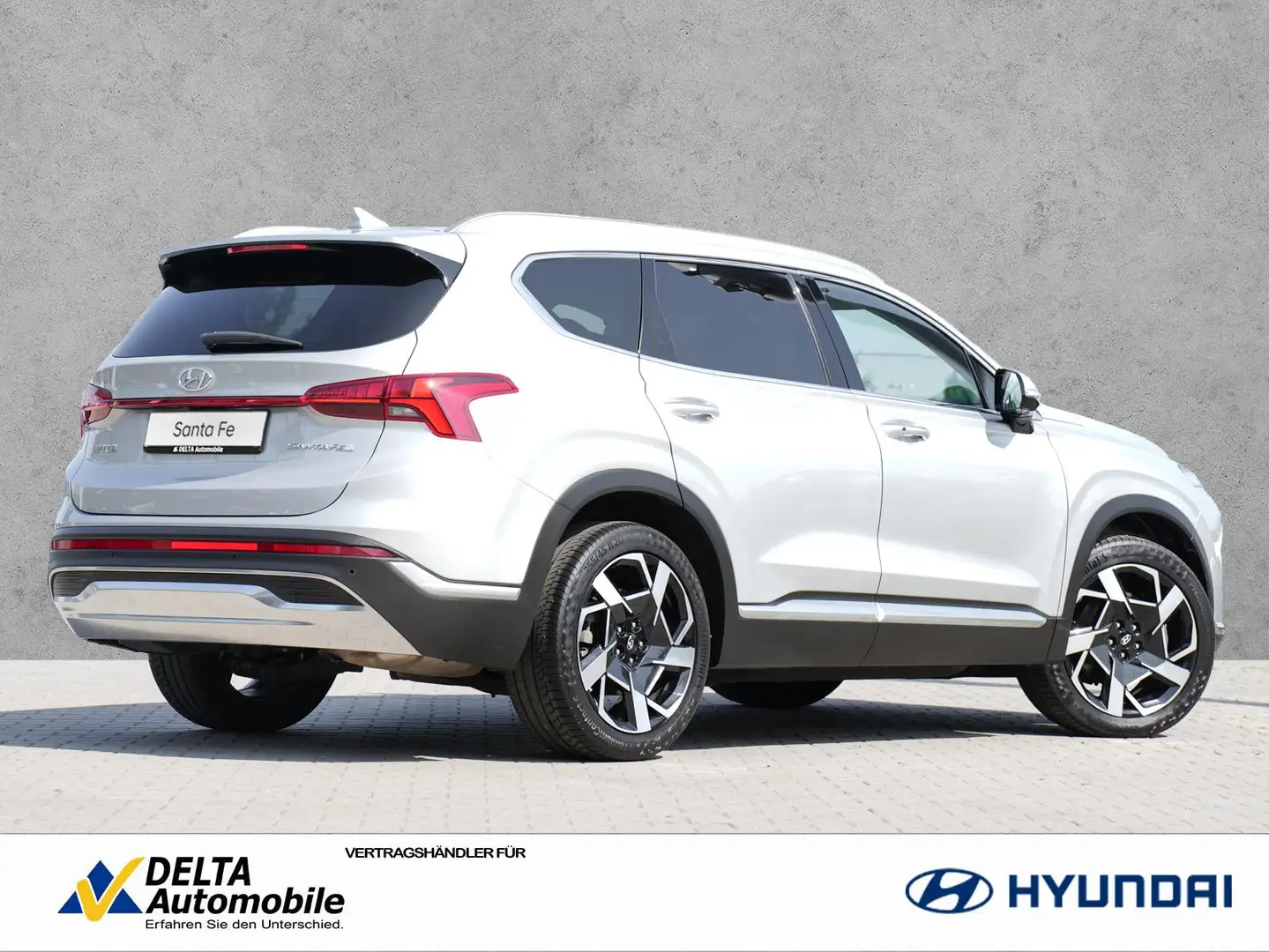 Hyundai SANTA FE Prime Android Auto Navi Leder LED Zilver - 2