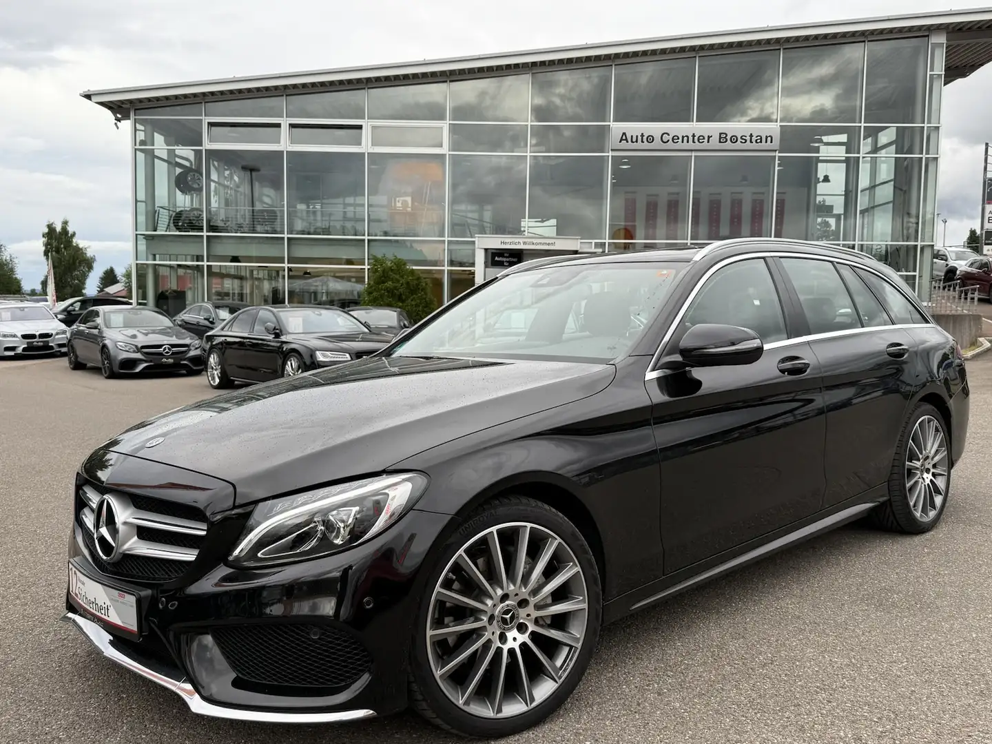 Mercedes-Benz C 200 AMG/4-MATIC/PANORAMA/LEDER/BURMESTER/NAVI Чёрный - 2