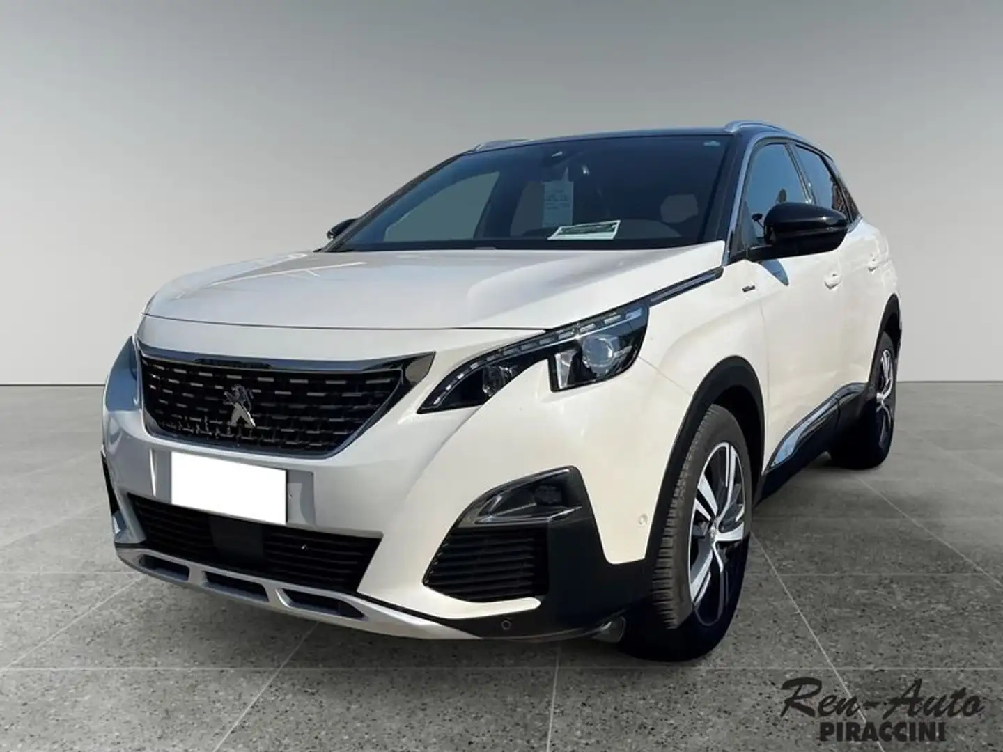 Peugeot 3008 BlueHDi 120 EAT6 S&S GT Line Blanc - 1