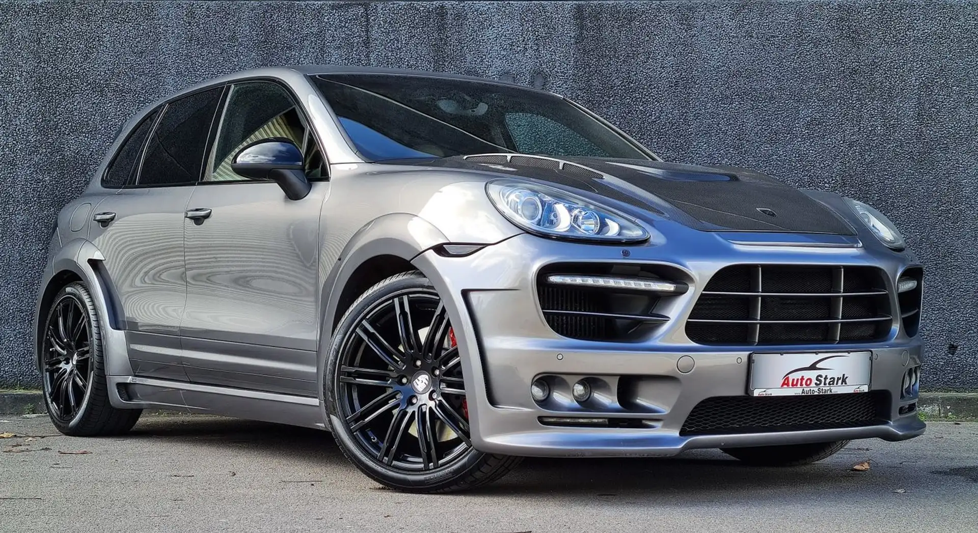Porsche Cayenne V8 Turbo°Hamann°Luftfederung°Leder°Bose°Kamera°BT° Gris - 2