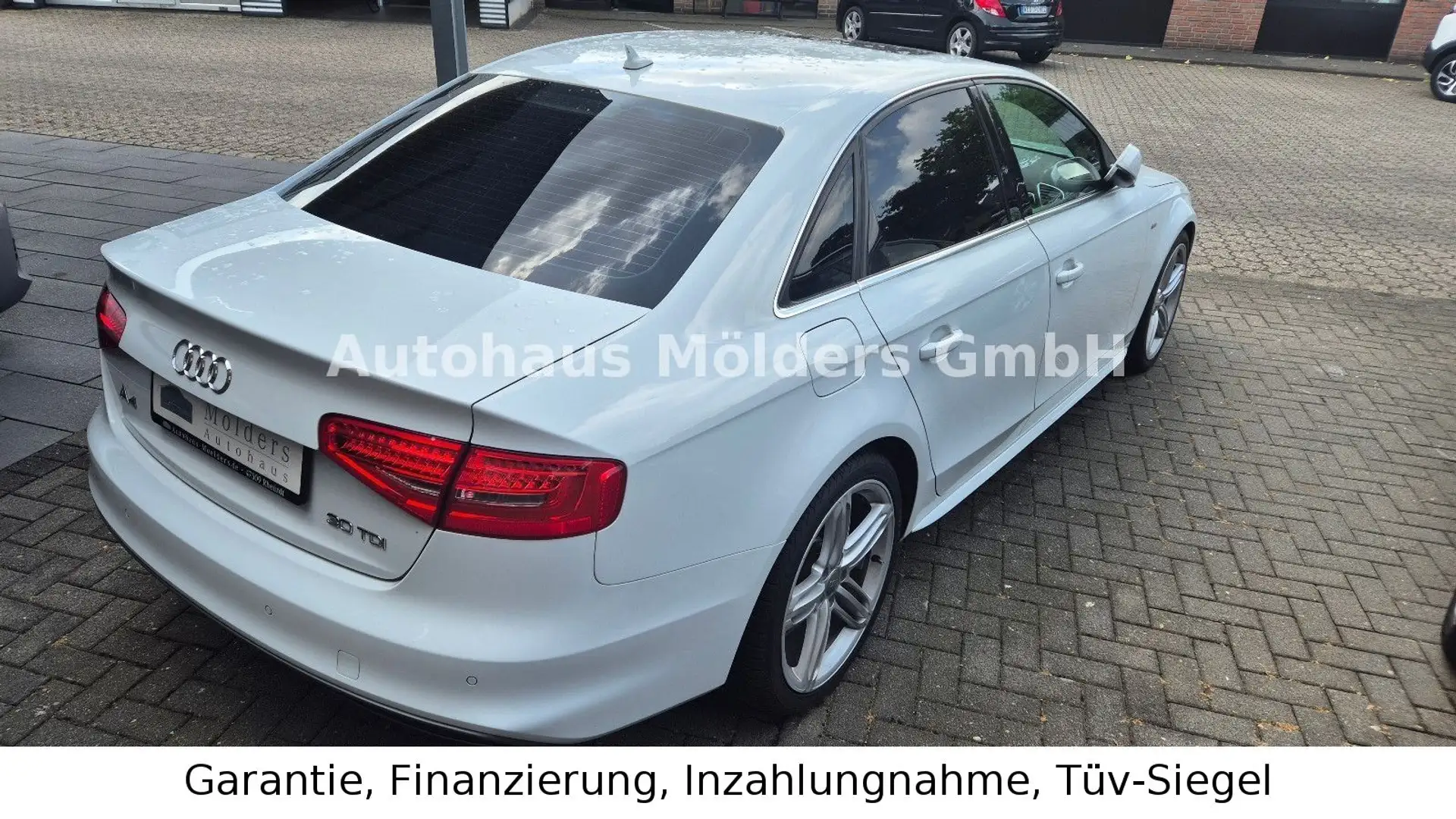 Audi A4 2,0 TDI *Garantie*Automatik*Navi*209€ mtl. Wit - 2