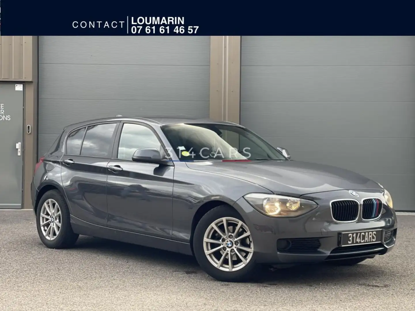 BMW 116 SERIE 116d BERLINE F20 Sport Grijs - 1