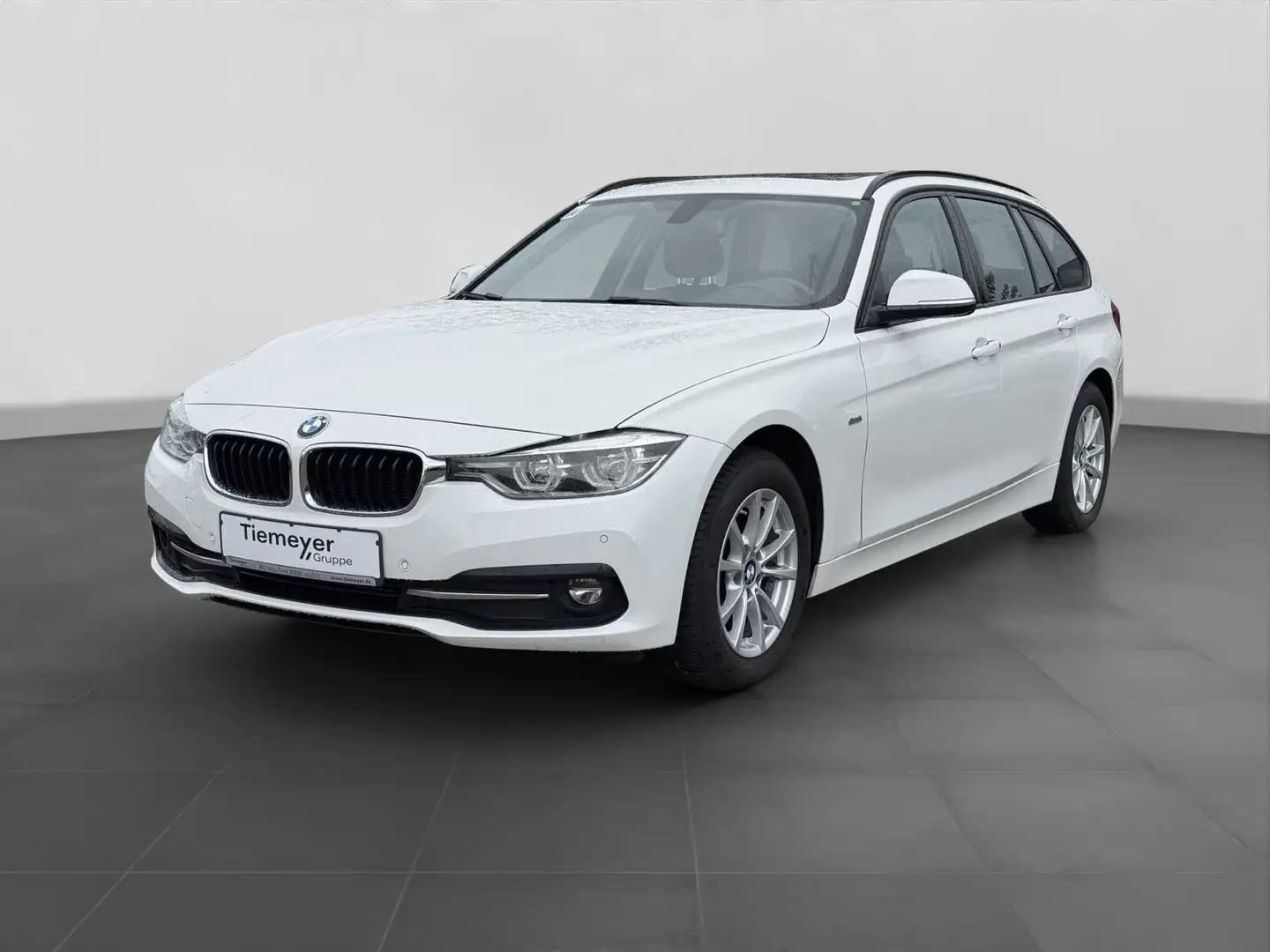 BMW 318 d Touring SPORT LINE AHK PANO LED LM Blanco - 2