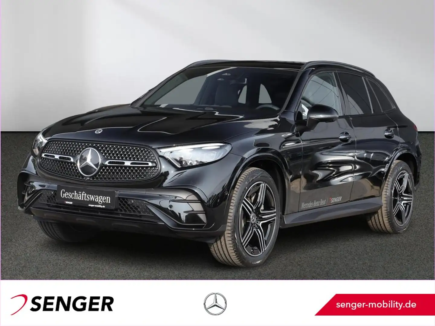 Mercedes-Benz GLC 220 d 4M AMG Digital-Light Panorama AHK 360° Noir - 1