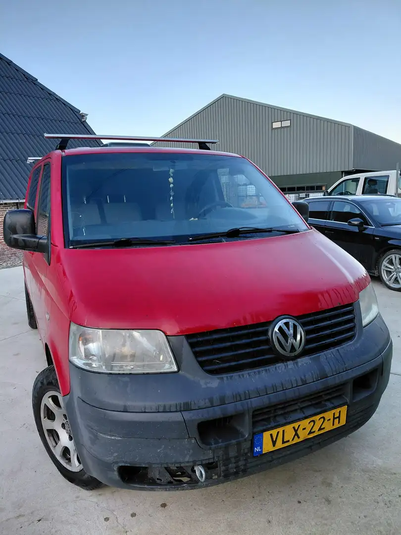 Volkswagen Transporter Transporter 2.5 300 Rood - 1