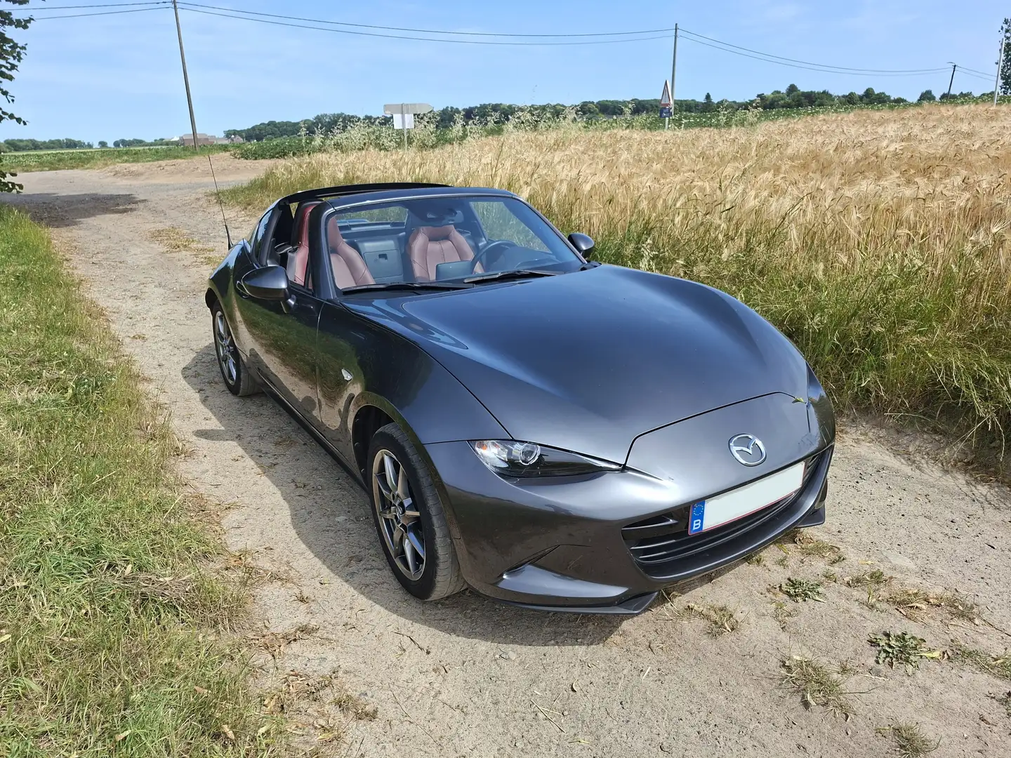 Mazda MX-5 Mazda MX5 RF 1.5 132ch Skycruise Takumi Gris - 1