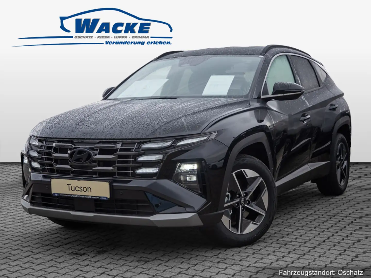 Hyundai TUCSON 1.6 T-GDi Trend Hybrid NAVI ACC LED Schwarz - 1