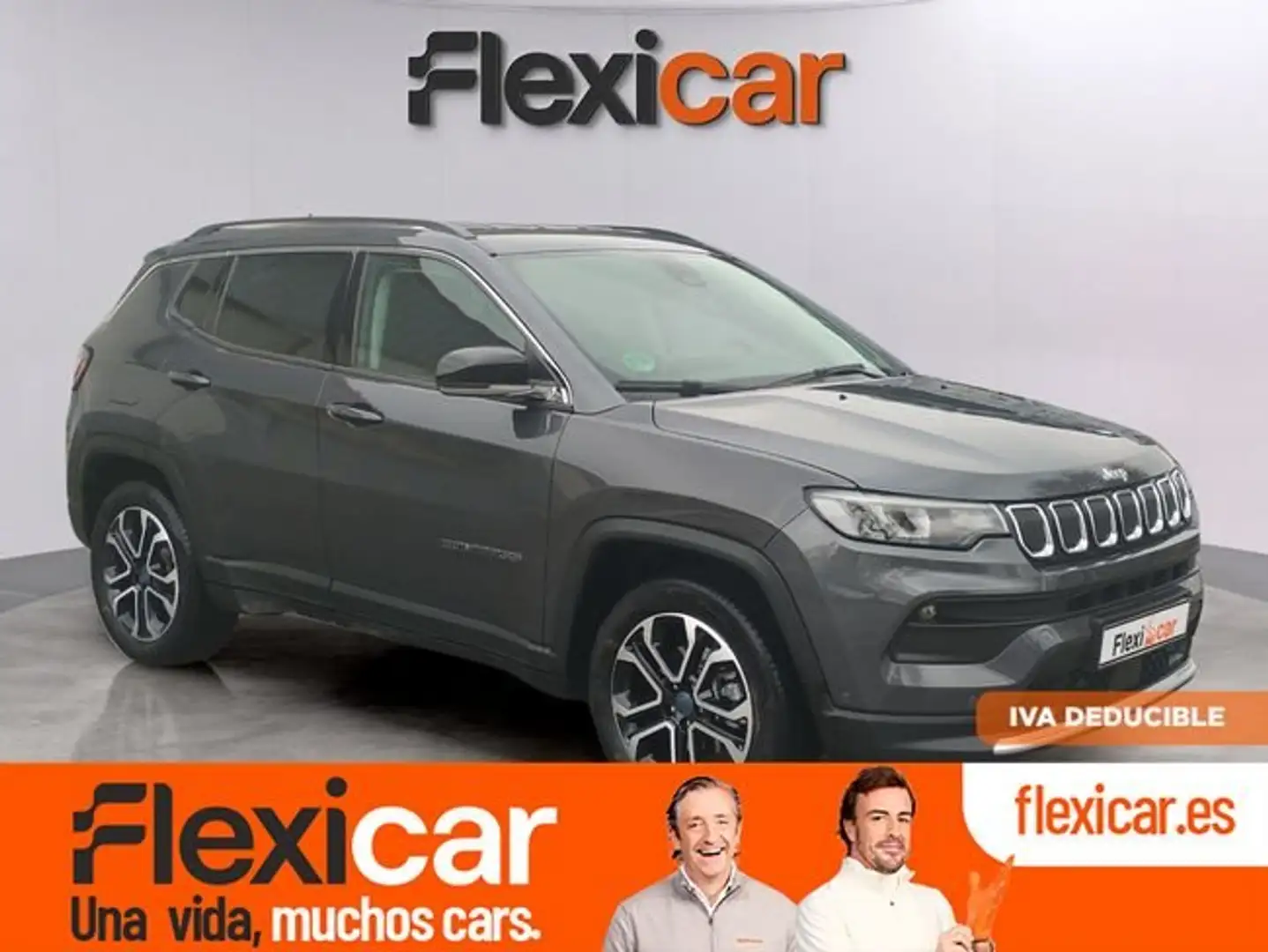 Jeep Compass 1.6 Mjt Limited FWD Gris - 1