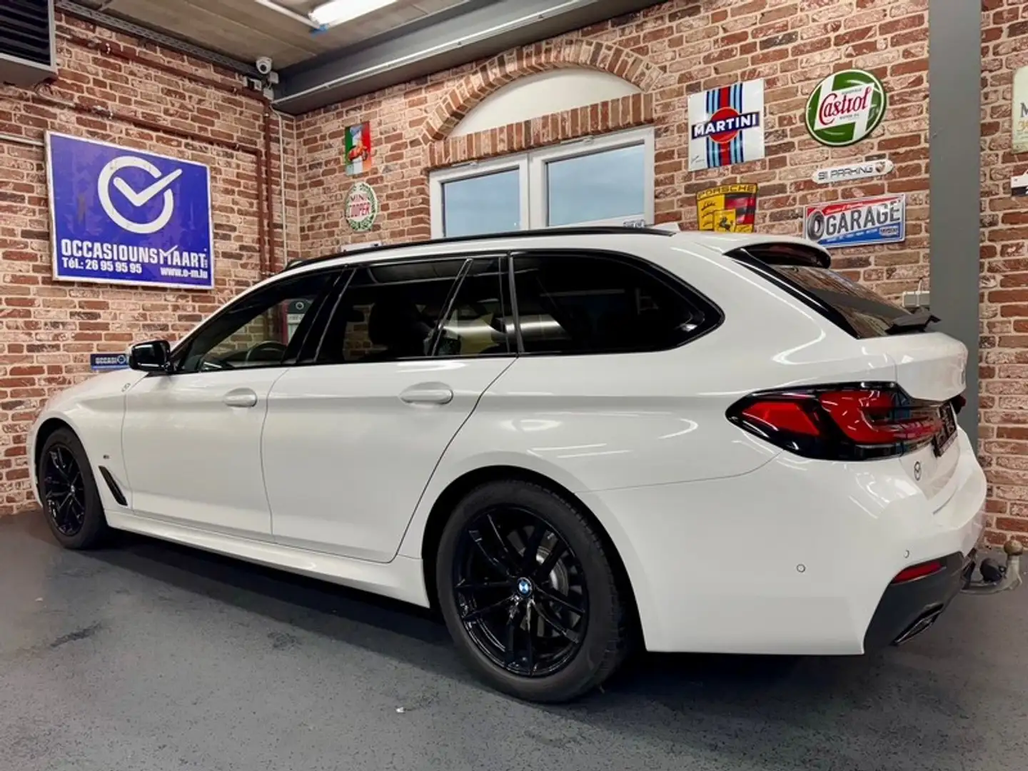 BMW 540 540iA Touring 3.0 333cv Auto xDrive M-SPORT Blanc - 2