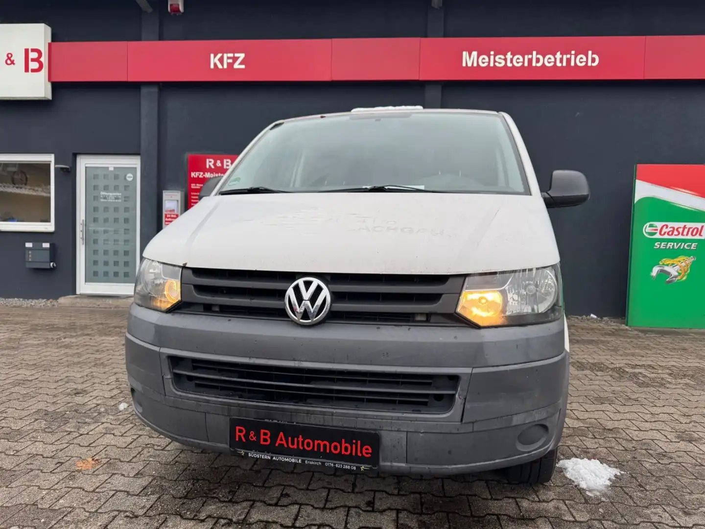 Volkswagen T5 Transporter Kasten-Kombi Kasten*Klima* Blanco - 2