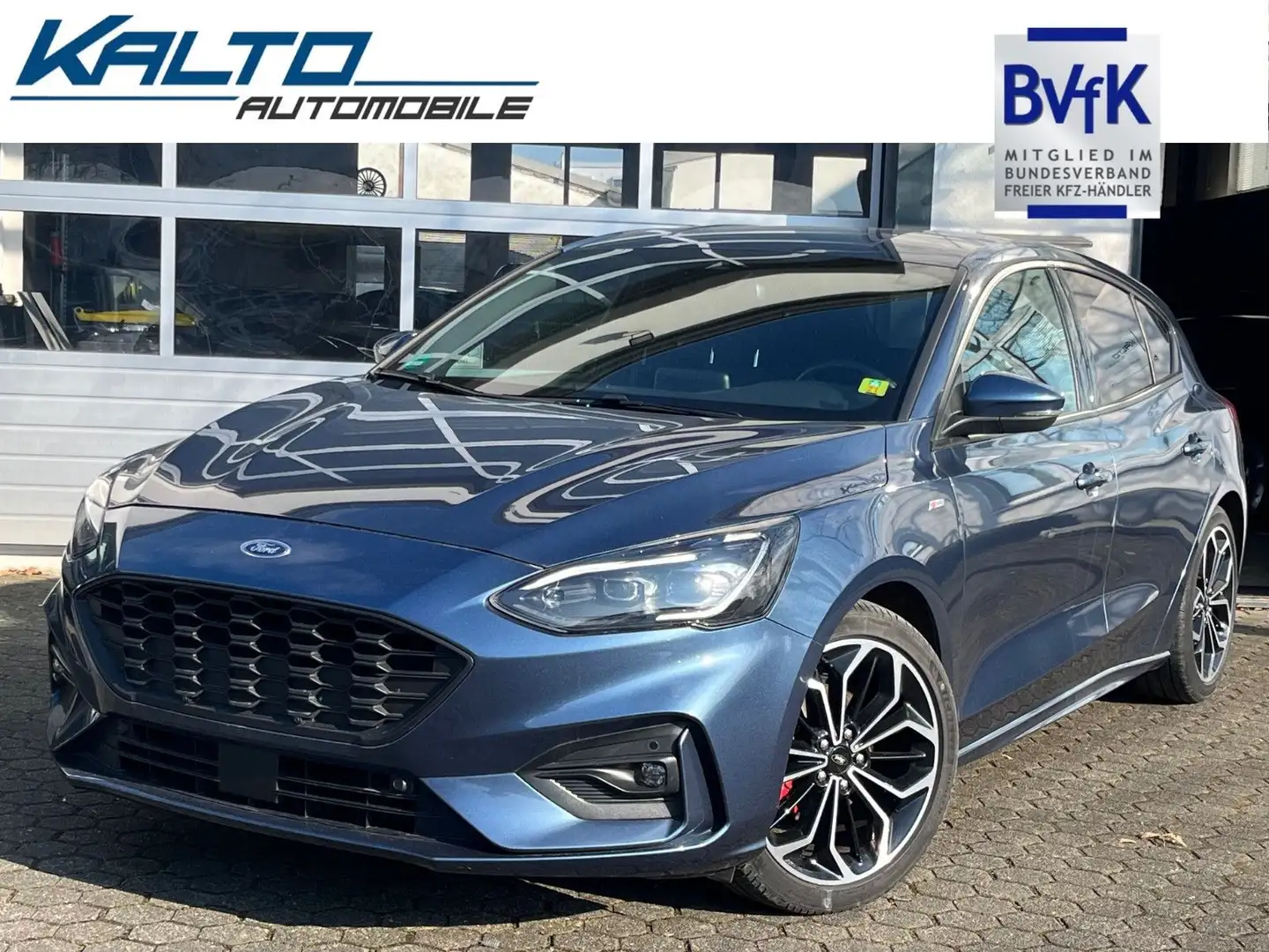 Ford Focus 1.0 EcoBoost ST-Line X Virtual,LED,Kam,18" Bleu - 1