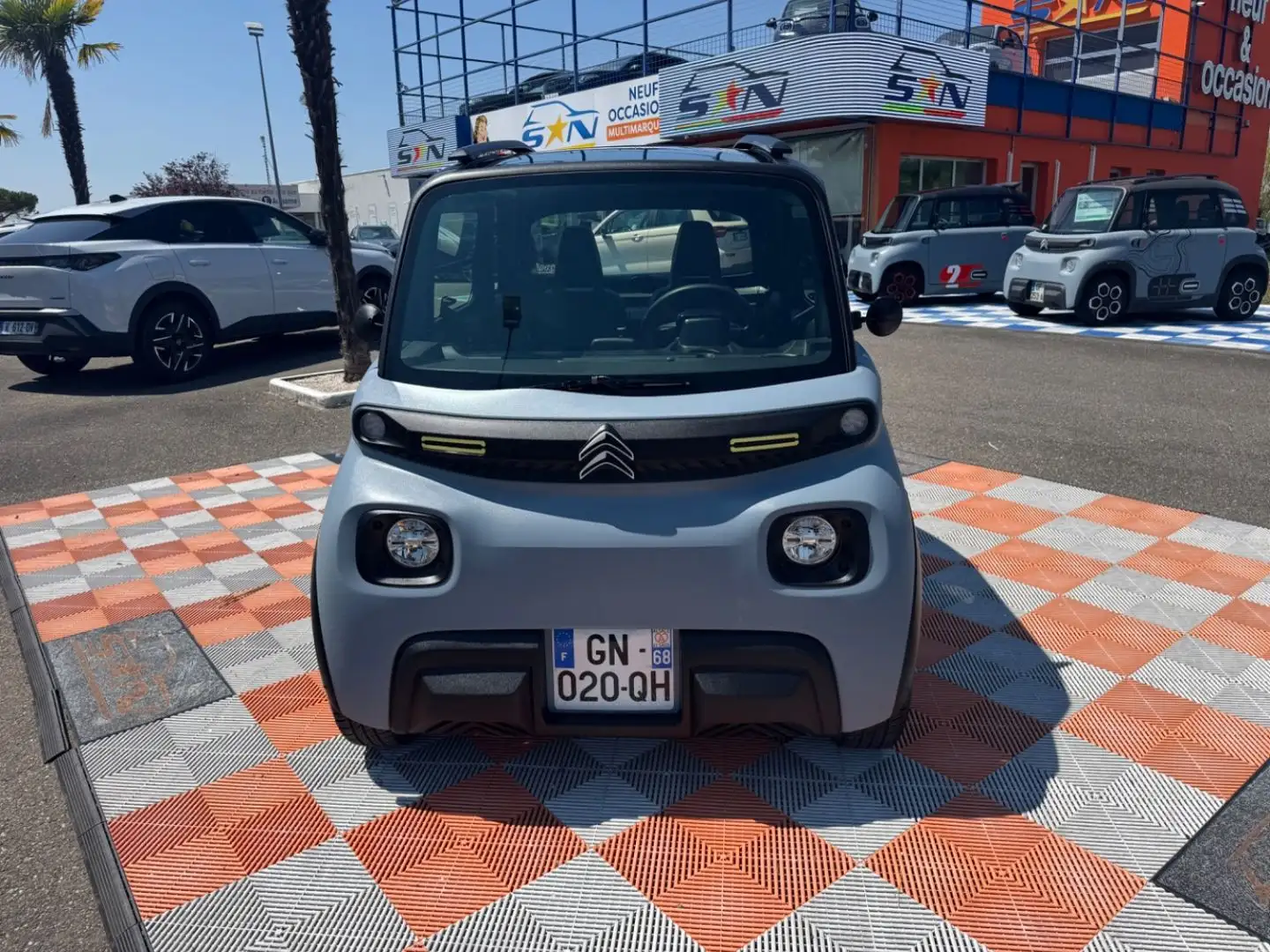 Citroen Ami AMI PACK TONIC Barres Stickers 1°Main Gris - 1